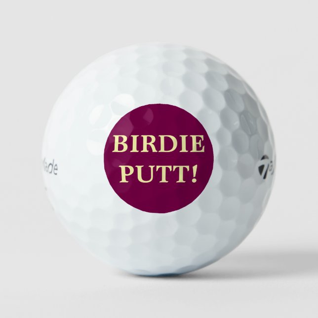 birdie putt  golf balls (Front)