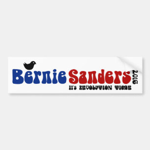 Birdie Sanders Retro Bernie POTUS Bumper Sticker