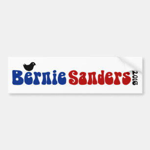 Birdie Sanders Retro Bernie POTUS Bumper Sticker