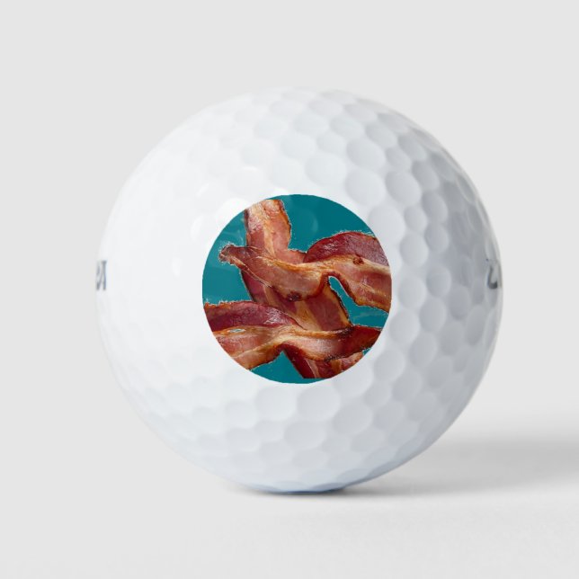 Birdie the Bacon Golf Balls (Front)