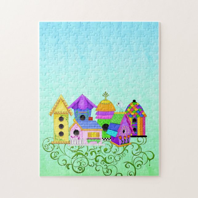 Birdie Village Puzzle (Vertical)