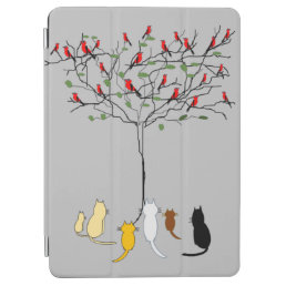 Birdies and cats iPad air cover