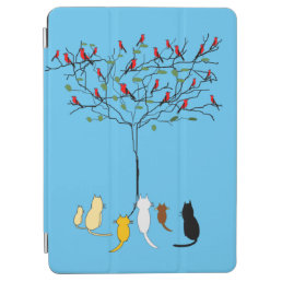 Birdies and cats iPad air cover