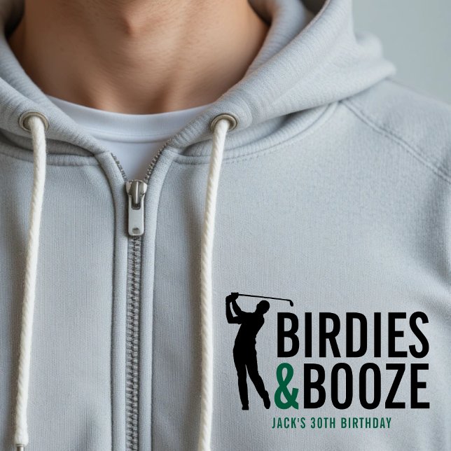 Birdies & Booze Adult Golf Club Member Birthday Hoodie (Birdies & Booze Adult Golf Club Member Birthday Hoodie
)