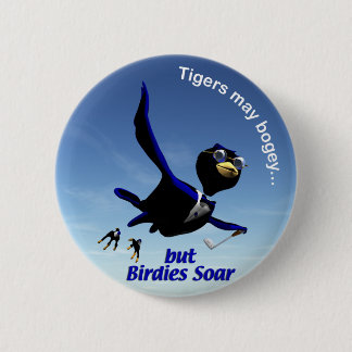 Birdies Soar Pinback Button