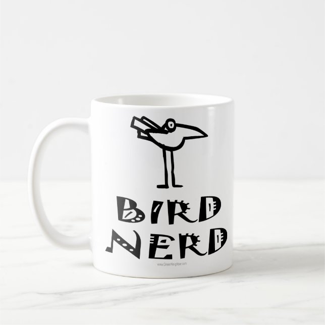 Birding, Birdwatching, Ornithology Coffee Mug (Left)
