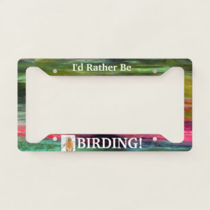 Birding, Hawk License Plate Frame