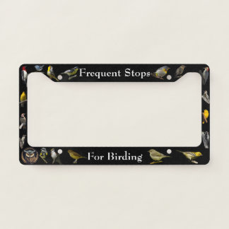 Birding License Plate Frame