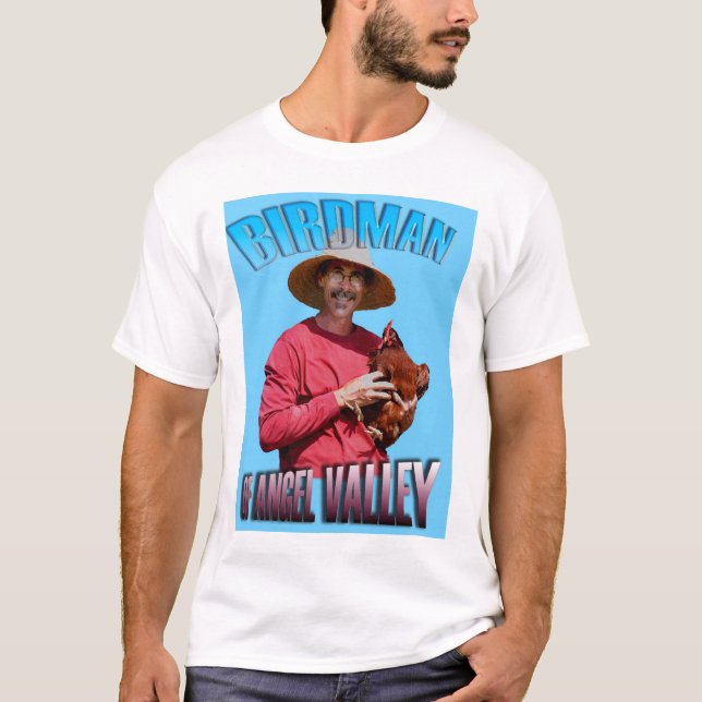 Birdman of Angel Valley T-Shirt (Front)