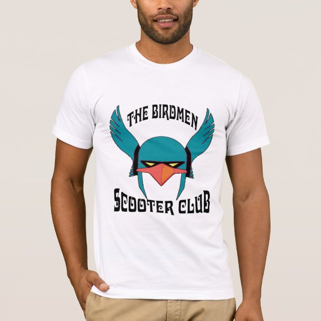 Birdmen Scooter Club T-Shirt (Front)