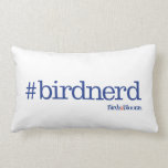 #birdnerd lumbar pillow