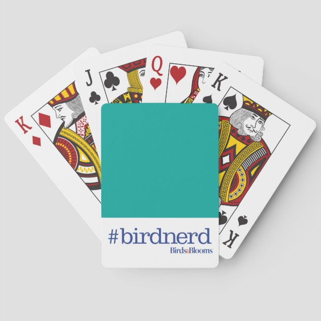 #birdnerd poker cards (Back)