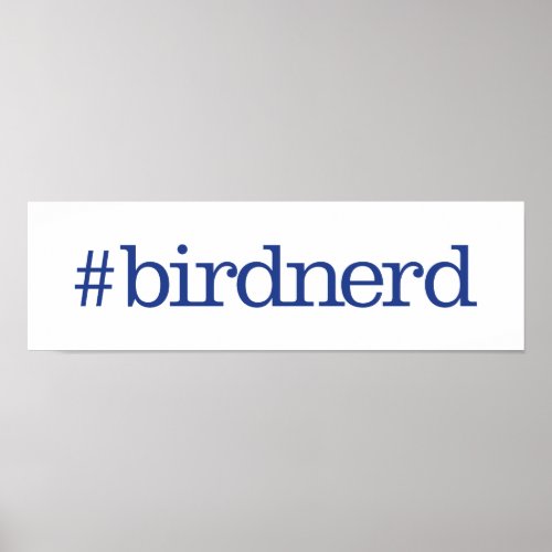 birdnerd poster