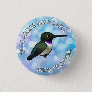 Birdorable 2024 Great Salt Lake Bird Festival Button