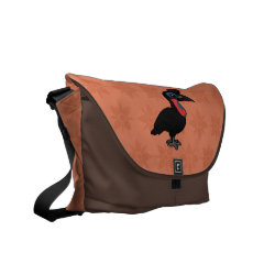 Abyssinian Ground Hornbill Rickshaw Medium Zero Messenger Bag