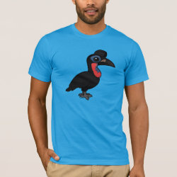 Abyssinian Ground Hornbill Men's Basic American Apparel T-Shirt