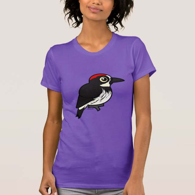 Birdorable Acorn Woodpecker T-Shirt (Front)