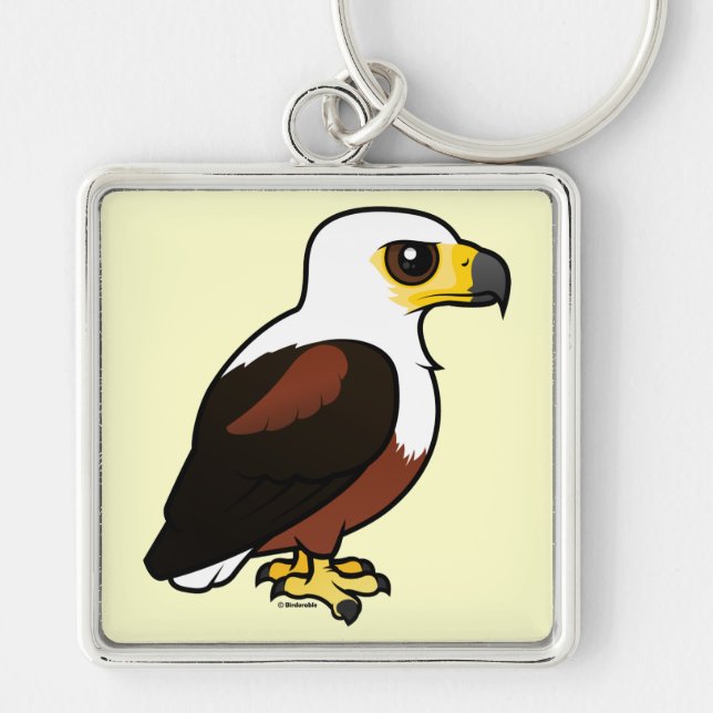 Birdorable African Fish-Eagle Keychain (Front)