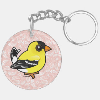 Birdorable American Goldfinch Keychain