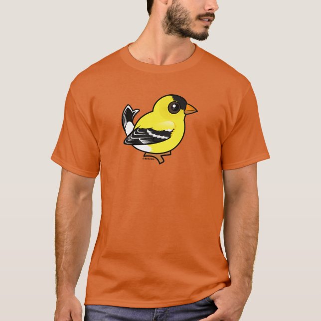 Birdorable American Goldfinch T-Shirt (Front)
