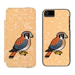 Cute American Kestrel Incipio Watson™ iPhone 5/5s Wallet Case