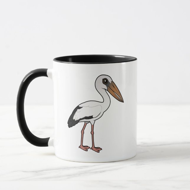 Birdorable Asian Openbill Mug (Left)