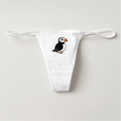 Atlantic Puffin Women's Bella Cotton Spandex Thong