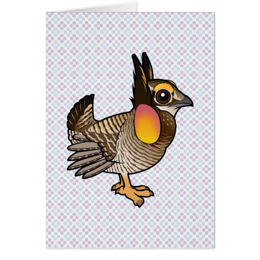 Birdorable Attwater's Prairie Chicken Cards (Front)