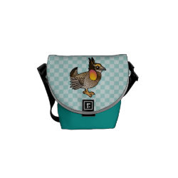 Attwater's Prairie-Chicken Rickshaw Mini Zero Messenger Bag