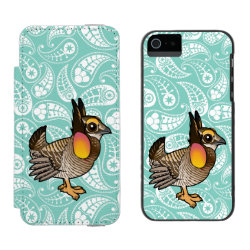 Attwater's Prairie-Chicken Incipio Watson™ iPhone 5/5s Wallet Case