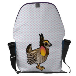 Attwater's Prairie-Chicken Rickshaw Large Zero Messenger Bag