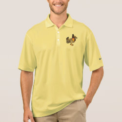 Attwater's Prairie-Chicken Men's Nike Dri-FIT Pique Polo Shirt