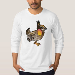 Attwater's Prairie-Chicken Men's American Apparel Fine Jersey Long Sleeve T-Shirt