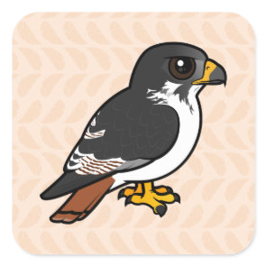 Birdorable Augur Buzzard Square Sticker