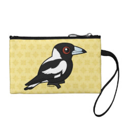 Australian Magpie Key Coin Clutch