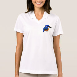 Azure Kingfisher Women's Nike Dri-FIT Pique Polo Shirt