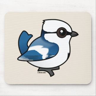 Birdorable Azure Tit Mouse Pad
