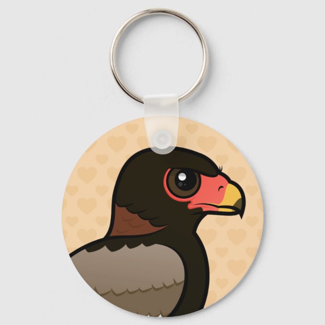 Birdorable Bateleur Keychain (Front)