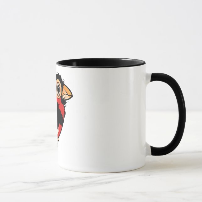 Birdorable Bearded Barbet Mug (Right)