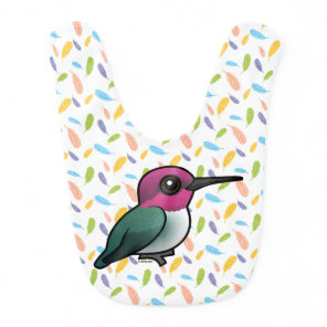 Birdorable Bee Hummingbird Baby Bib