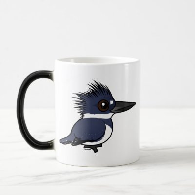 Birdorable Belted Kingfisher (male) Color Morph Mug