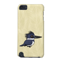 Cute Belted Kingfisher Case-Mate Barely There 5th Generation iPod Touch Case