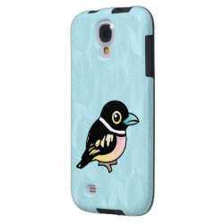 Black-and-yellow Broadbill Case-Mate Barely There Samsung Galaxy S4 Case