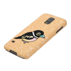 Black-and-yellow Broadbill Case-Mate Barely There Samsung Galaxy S5 Case
