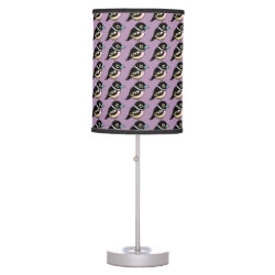 Black-and-yellow Broadbill Table Lamp