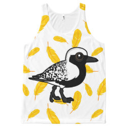 Black-bellied Plover All-Over Printed Unisex Tank