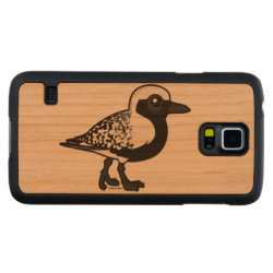 Black-bellied Plover Carved ® Samsung Galaxy S5 Slim Wood Case
