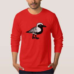 Black-bellied Plover Men's American Apparel Fine Jersey Long Sleeve T-Shirt
