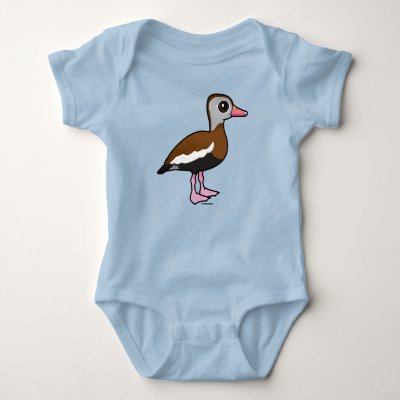 Birdorable Black-bellied Whistling Duck Baby Bodysuit
