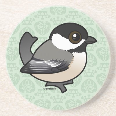 Birdorable Black-capped Chickadee Coaster